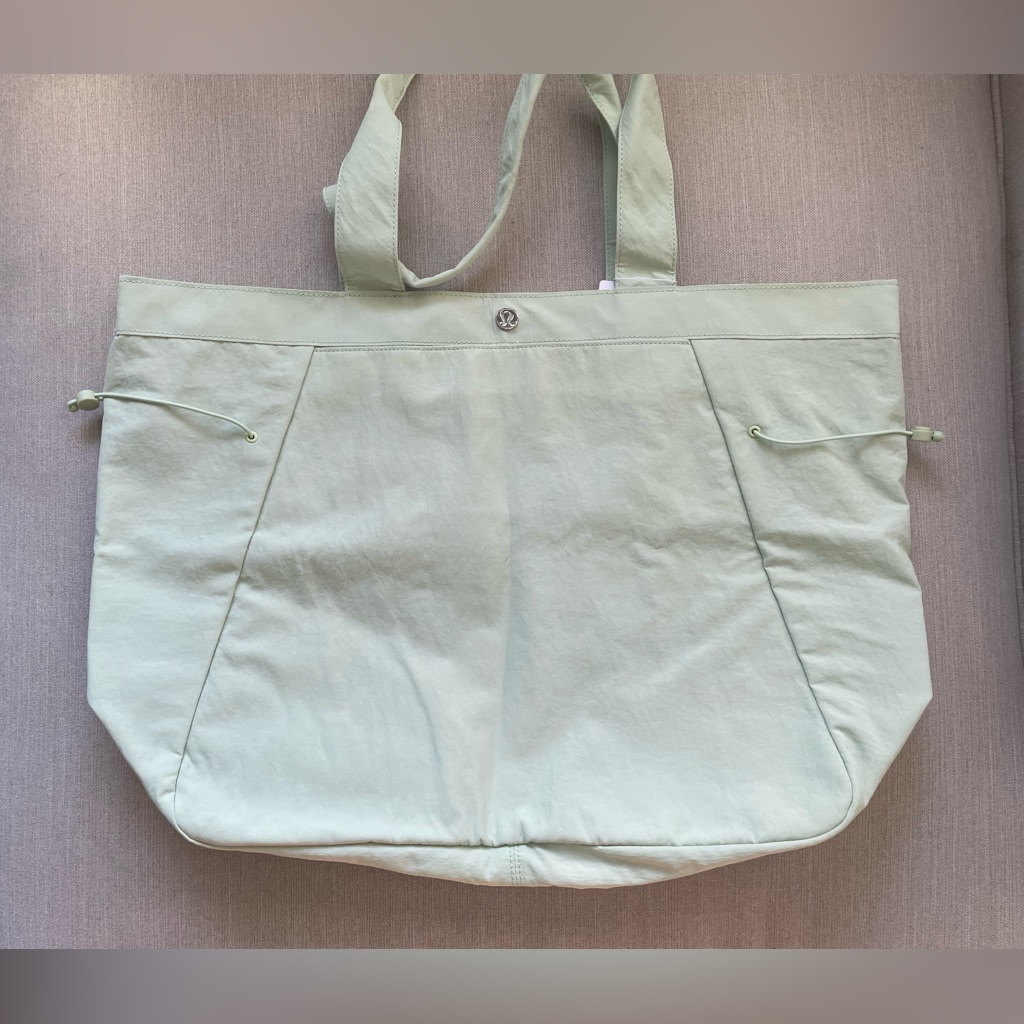Lululemon Side Cinch Shopper Bag 18l Kohlrabi Green